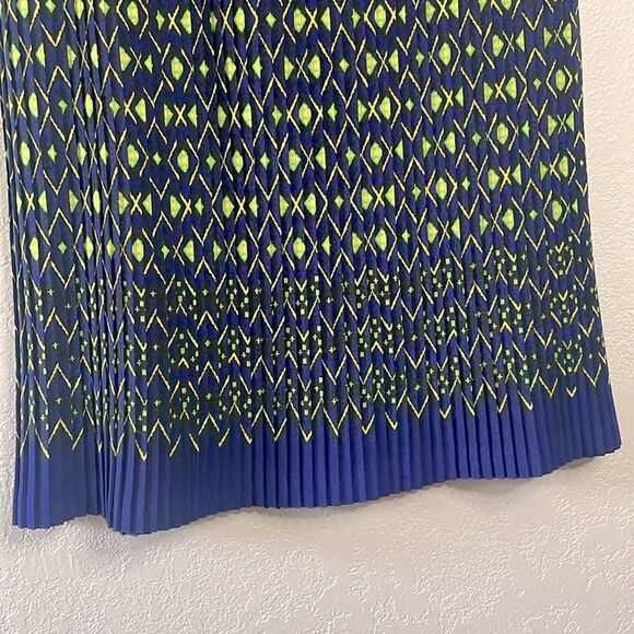 African print plisse maxi skirt - Picture 4 of 5